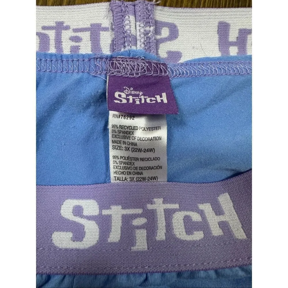Disney LILO & Stitch Sleep Pants. Graphic Large print size 3X XXXL - Picture 4 of 5